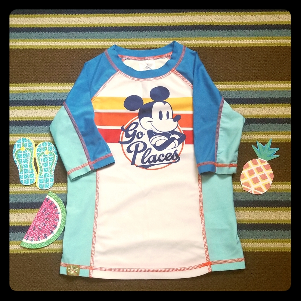 Disney rash guard toddler boy